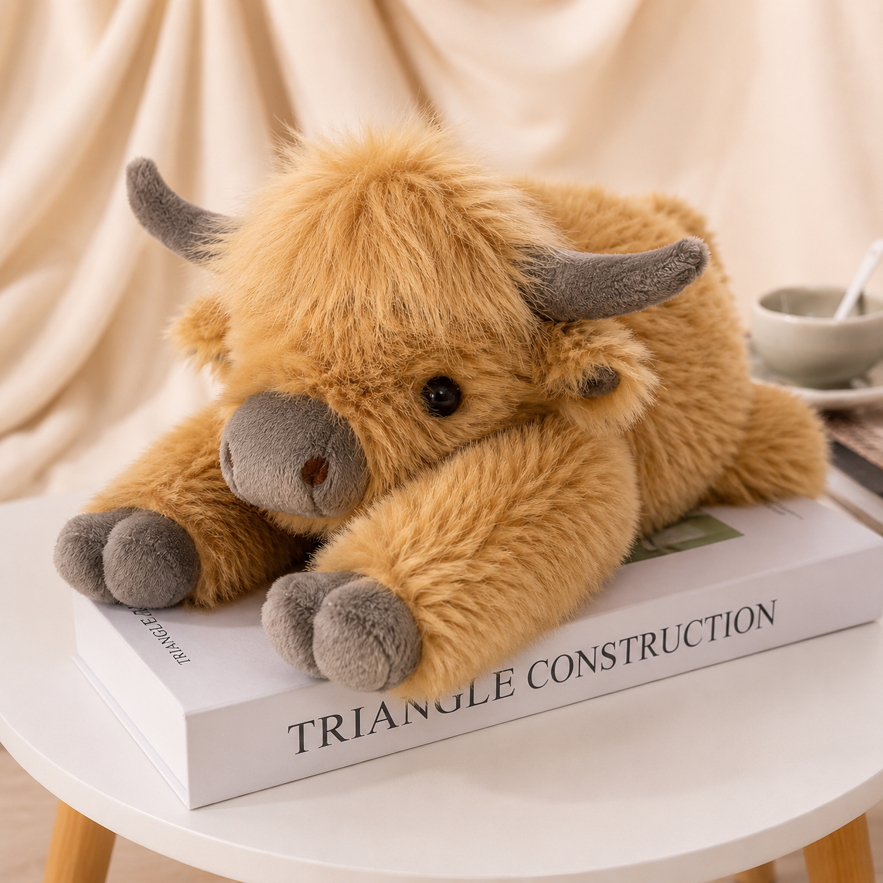 Bonnie the Highland Cow Weighted Animal