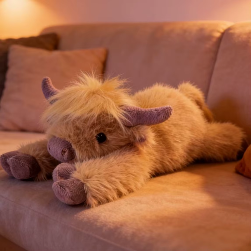 Bonnie the Highland Cow Weighted Animal